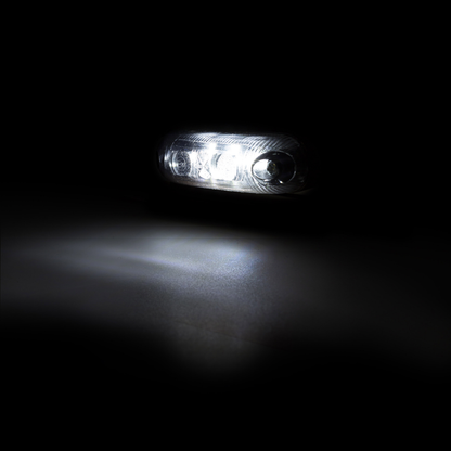 Markeringslys LED Graphite - Hvit
