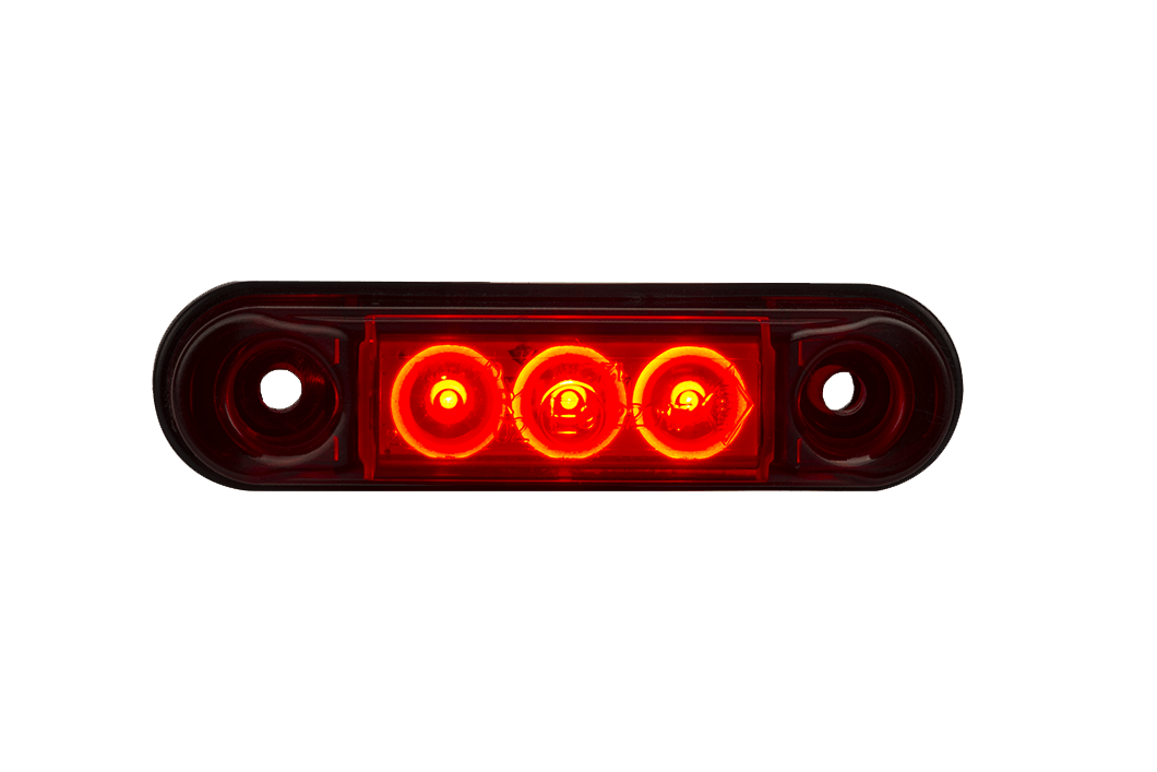 Markeringslys LED Slim - Rød