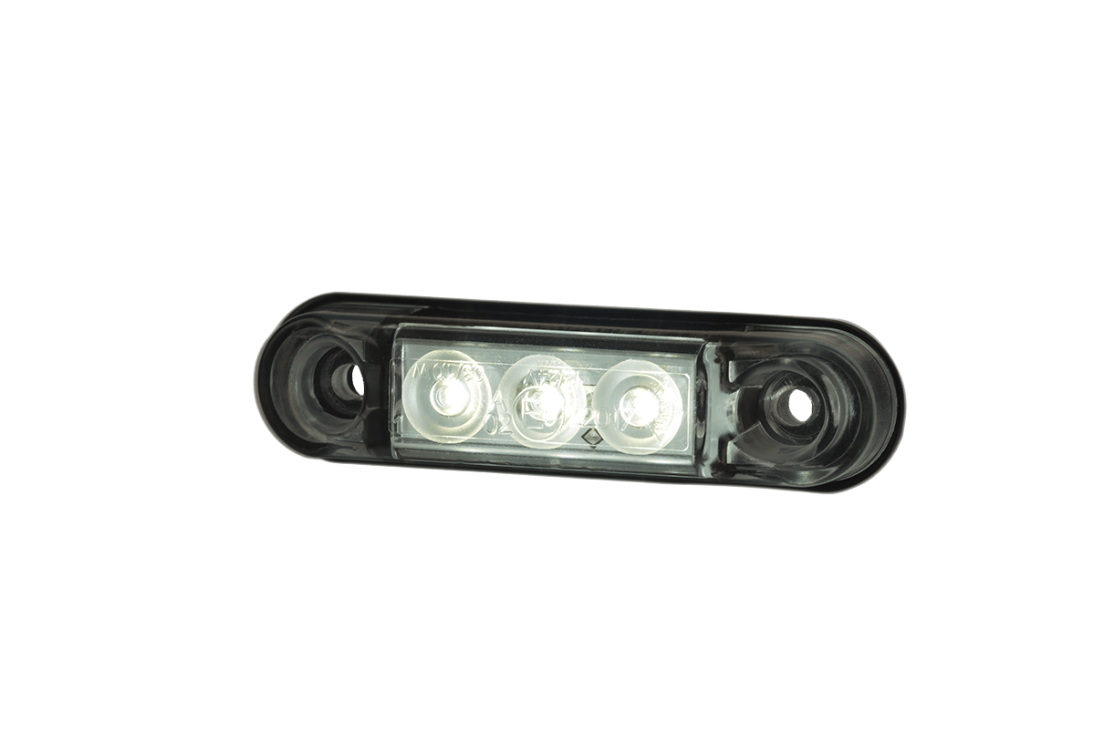 Markeringslys LED Slim - Hvit
