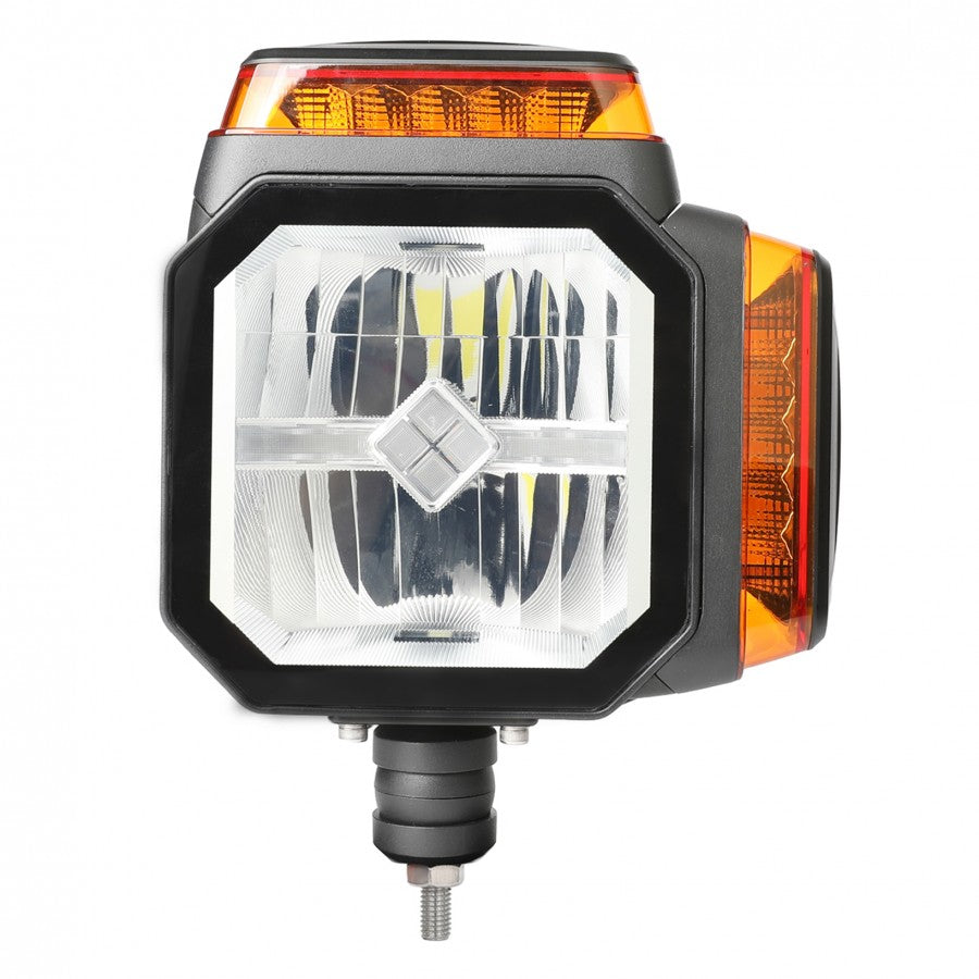 LED ekstralys med 5 lysfunksjoner (strobelys) og oppvarmet linse, MYKAMAR – L3439
