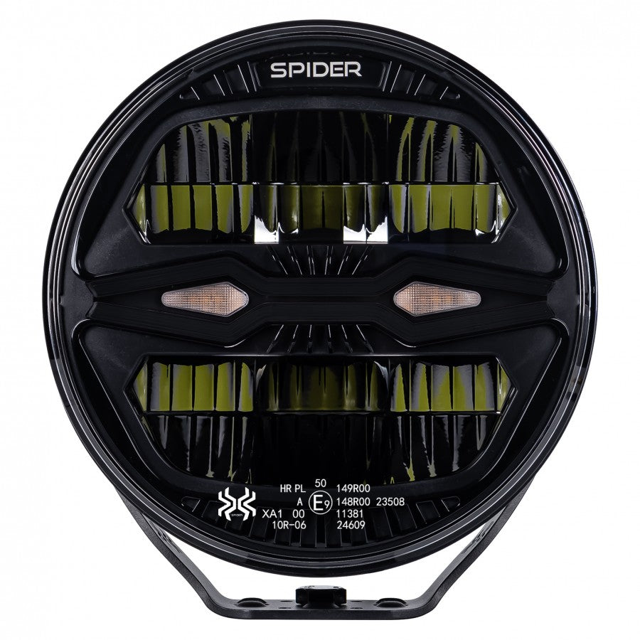 X-SPIDER NINJA LED ekstralys med fjernlys, posisjonslys og varsellys + hello effect, MYKAMAR – L3442