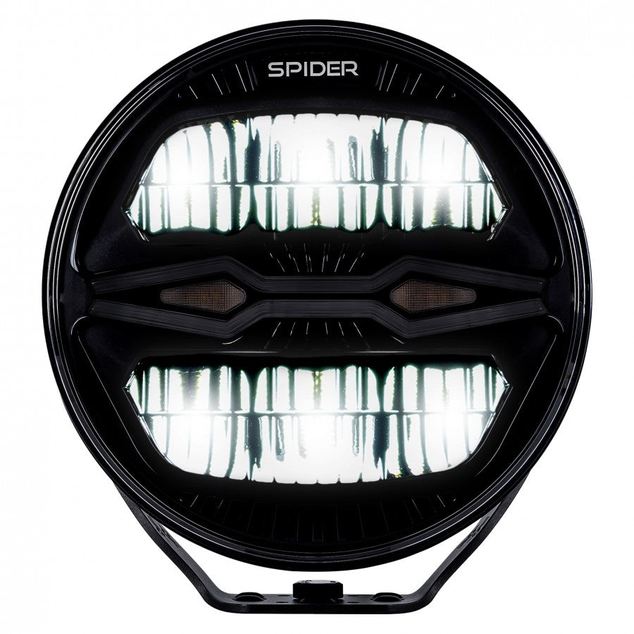 X-SPIDER NINJA LED ekstralys med fjernlys, posisjonslys og varsellys + hello effect, MYKAMAR – L3442