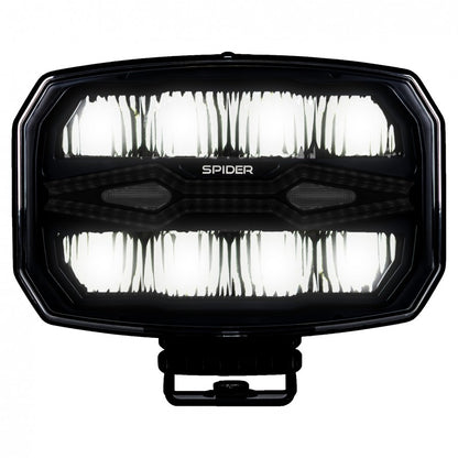 X-SPIDER NINJA LED ekstralys med fjernlys, posisjonslys og varsellys + hello effect, MYKAMAR - L3443