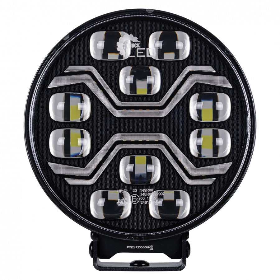 X-SPIDER TOXIC LED ekstralys med fjernlys, posisjonslys og varsellys, MYKAMAR - L3440