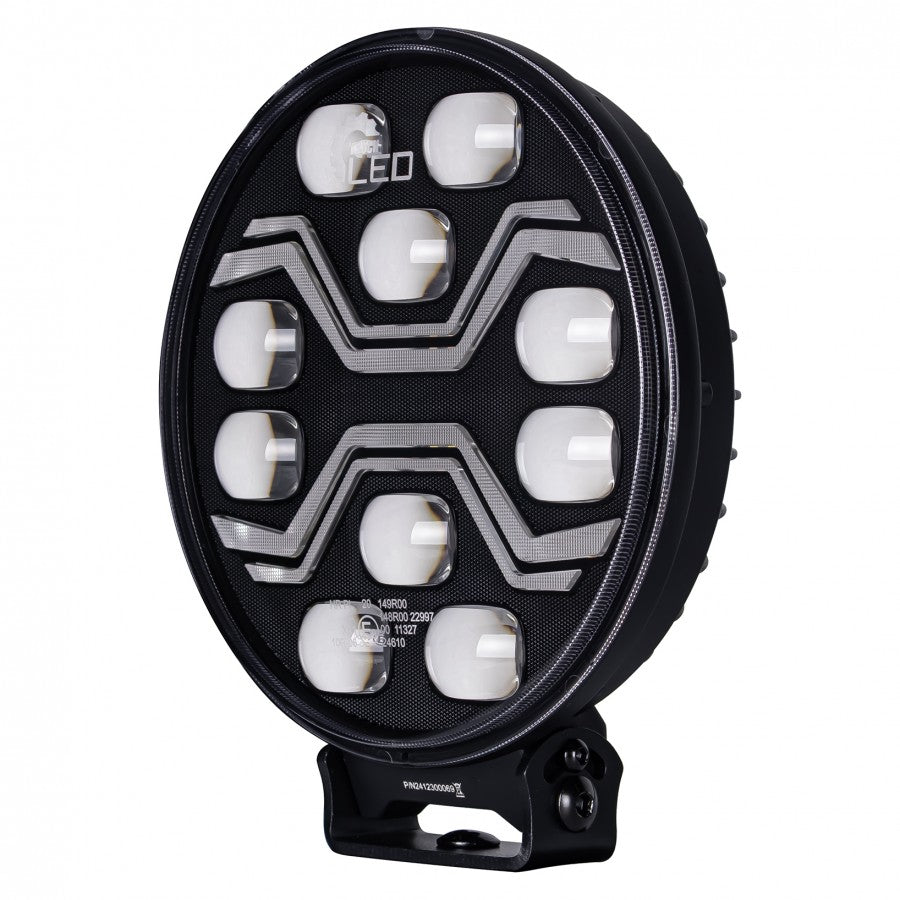 X-SPIDER TOXIC LED ekstralys med fjernlys, posisjonslys og varsellys, MYKAMAR - L3440
