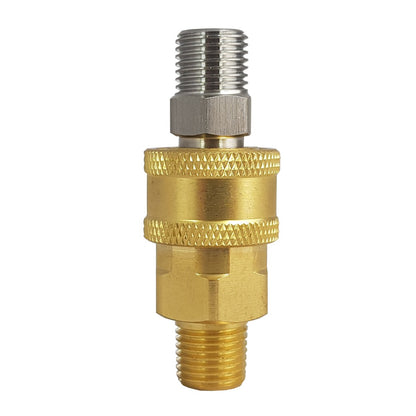 Høytrykks hurtigkobling 3/8" utvendig sett (plugg + sokkel)